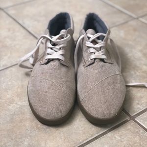 Men's TOMS Classic Canvas Lace up Shoes